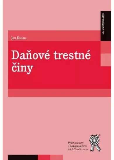 Daňové trestné činy