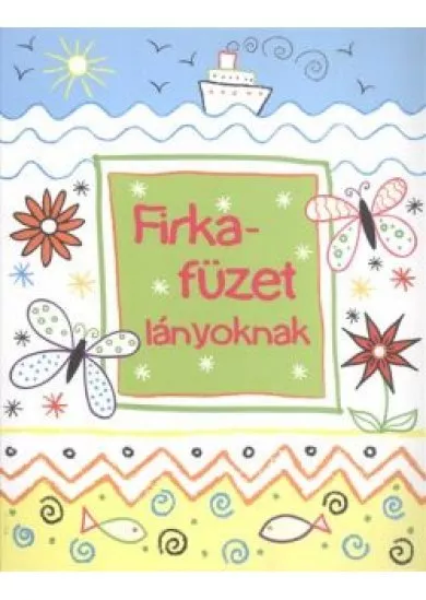 Firkafüzet lányoknak