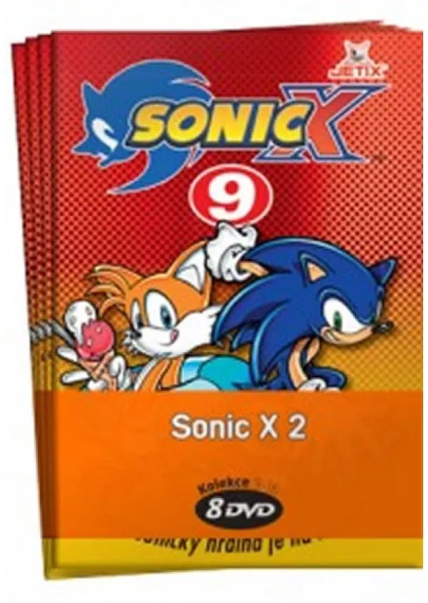 autor neuvedený - Sonic X 2. - kolekce 8 DVD