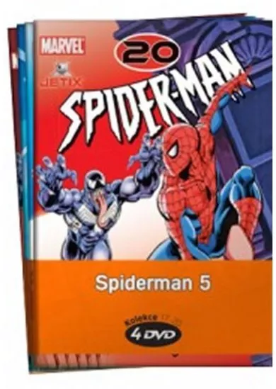 Spiderman 5. - kolekce 4 DVD
