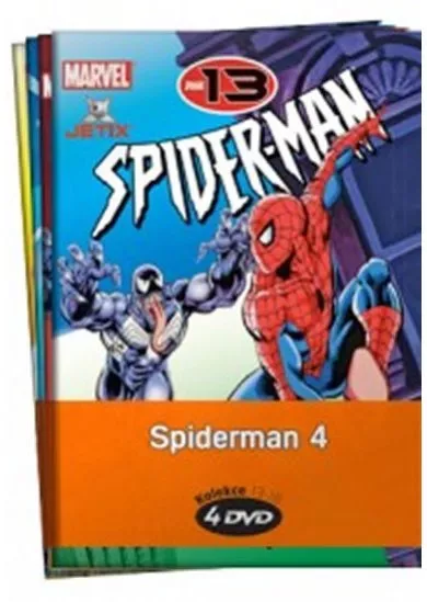 Spiderman 4. - kolekce 4 DVD