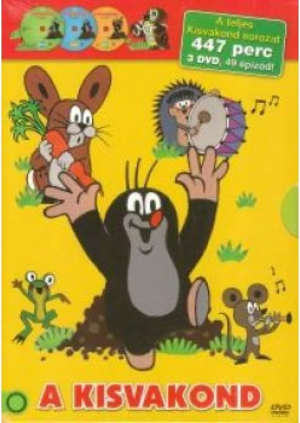 A kisvakond díszdoboz 3 DVD
