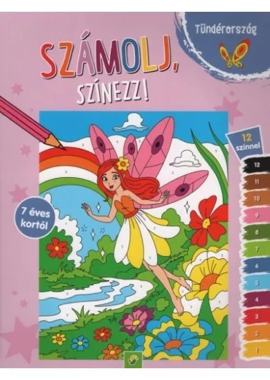 Számolj, színezz! - Tündérország