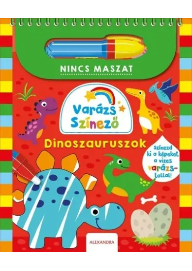 Varázs színező - Dinoszauruszok