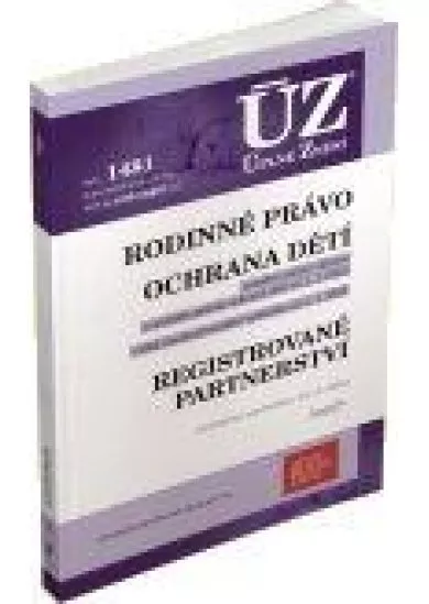 ÚZ 1481 Rodinné právo