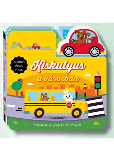 Kiskutyus a városban