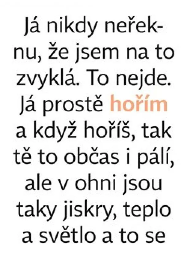 Simona Bagarová - Hořím