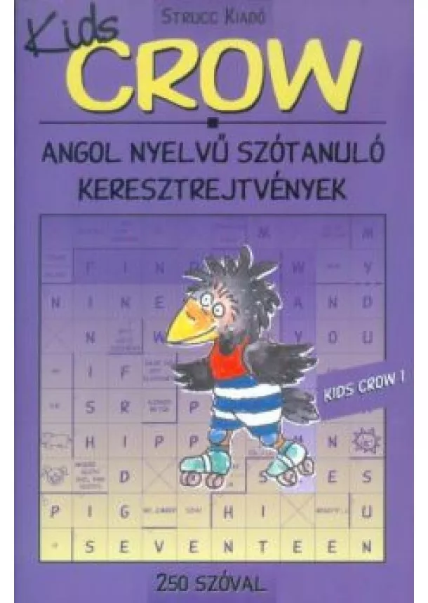 Nyelvkönyv - Crow Kids 1. /Angol nyelvű szótanító keresztrejtvények - 250 szóval