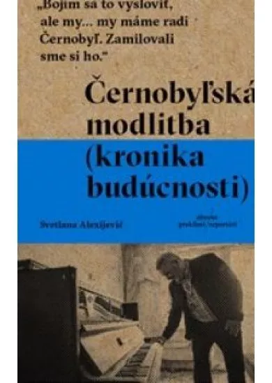 Černobyľská modlitba