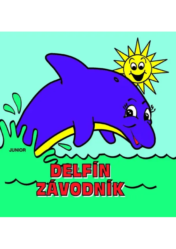 Delfín závodník - kniha do vany