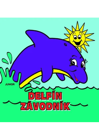 Delfín závodník - kniha do vany