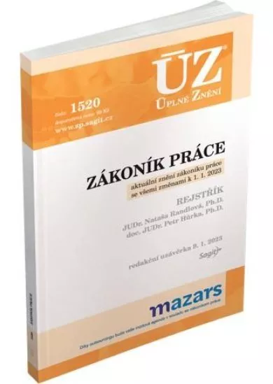 ÚZ 1520 Zákoník práce