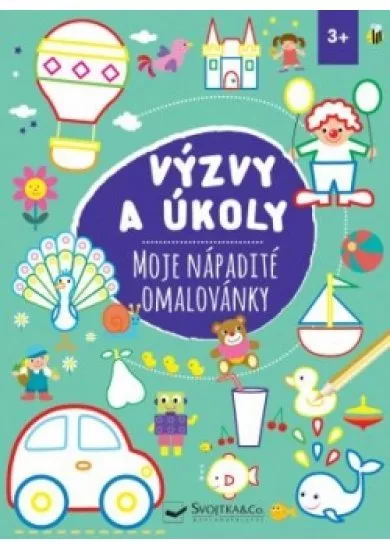 Výzvy a úkoly Moje nápadité omalovánky 3