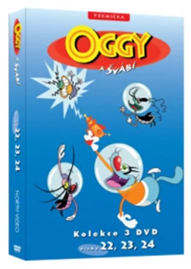 Oggy a švábi 22 - 24 / kolekce 3 DVD
