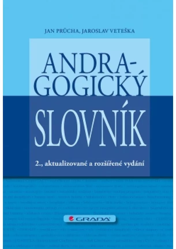 Průcha Jan, Veteška Jaroslav - Andragogický slovník