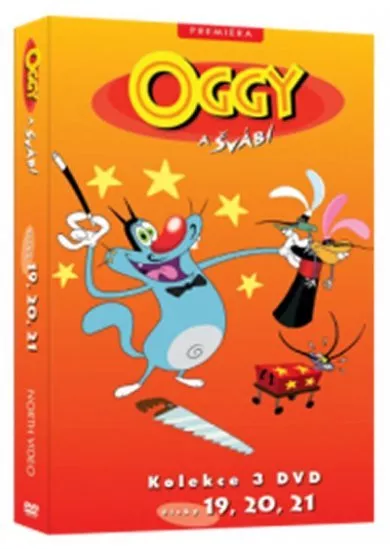 Oggy a švábi 19 - 21 / kolekce 3 DVD
