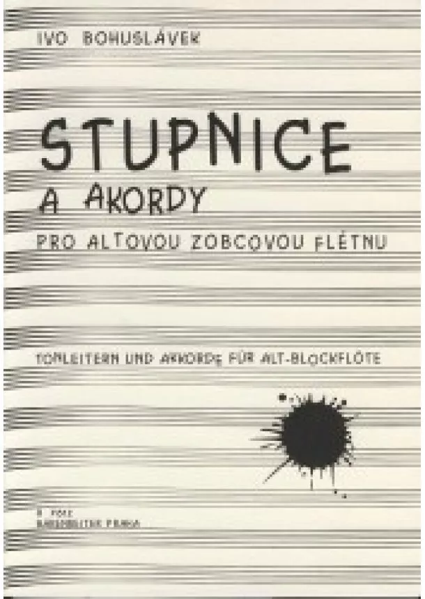 Ivo Bohuslávek - Stupnice a akordy pro altovou zobcovou flétnu