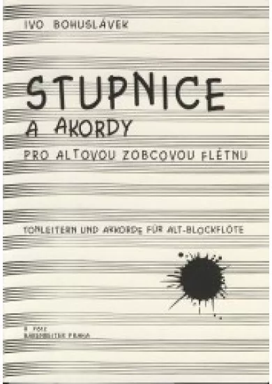 Stupnice a akordy pro altovou zobcovou flétnu