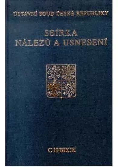 Sbírka nálezů a usnesení ÚS ČR, svazek 19