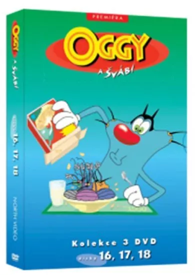 Oggy a švábi 16 - 18 / kolekce 3 DVD