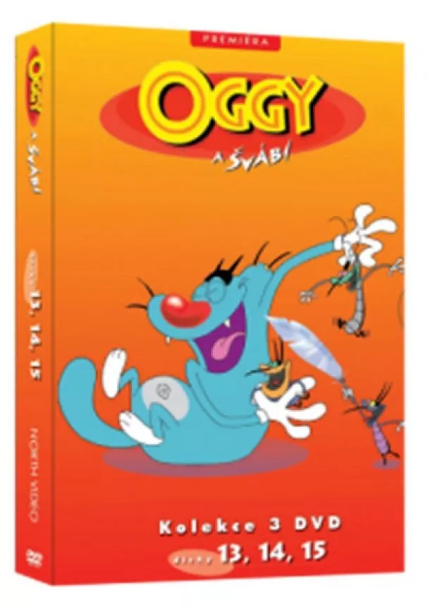 autor neuvedený - Oggy a švábi 13 - 15 / kolekce 3 DVD