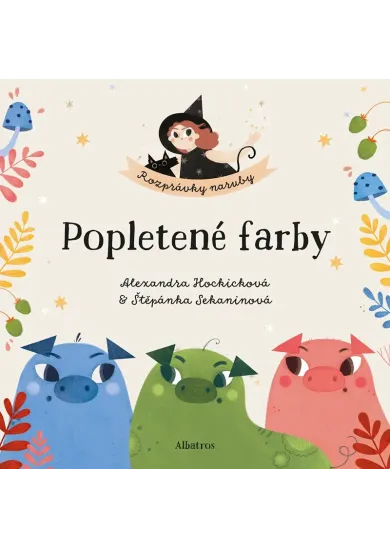 Popletené farby