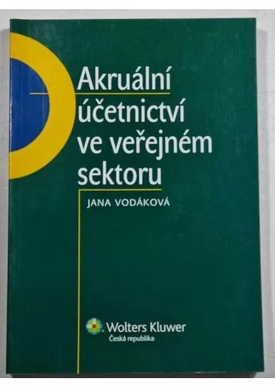 Akruální účetnictví ve veřejném sektoru