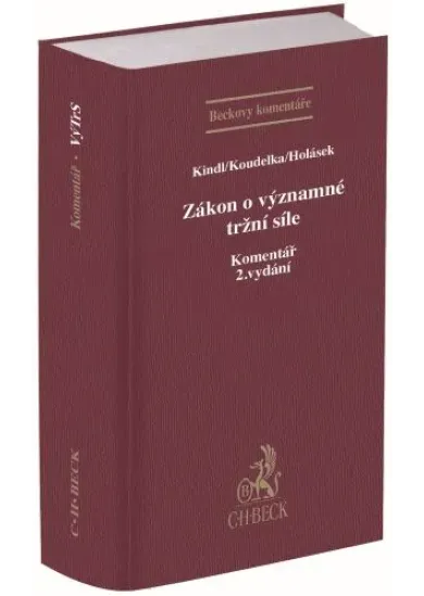 Zákon o významné tržní síle. Komentář (2. vydání)