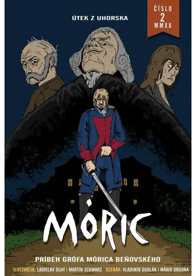 Komiks MÓRIC 2. - Útek z Uhorska