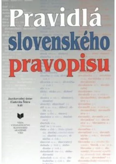 Pravidlá slovenského pravopisu