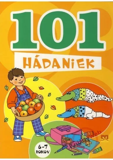 101 Hádaniek - pomarančová obálka ( 6 - 7 rokov)