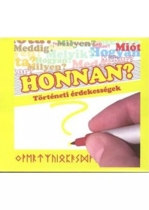 Hangoskönyv - HONNAN? /TÖRTÉNETI ÉRDEKESSÉGEK /HANGOSKÖNYV