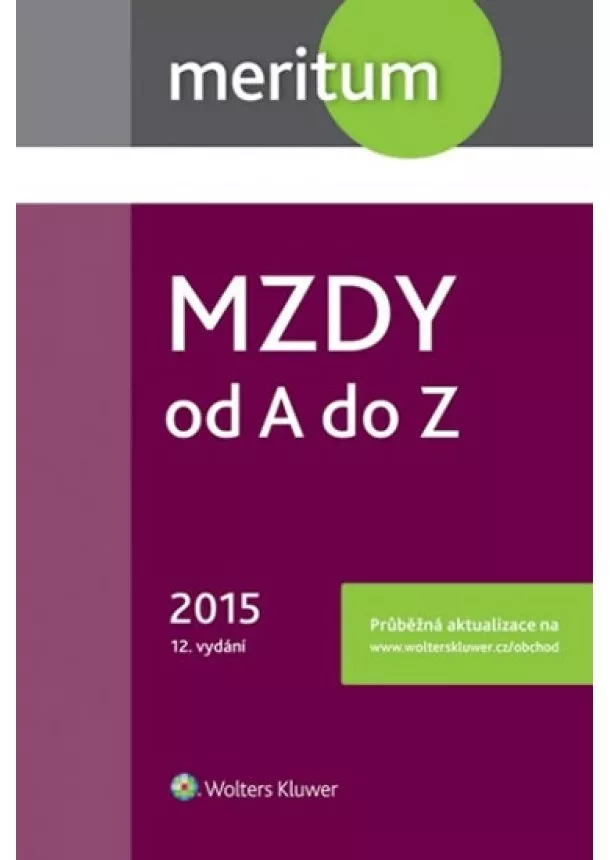 Mzdy od A do Z 2015