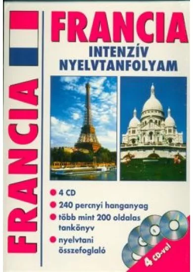 Francia intenzív nyelvtanfolyam (4 CD)