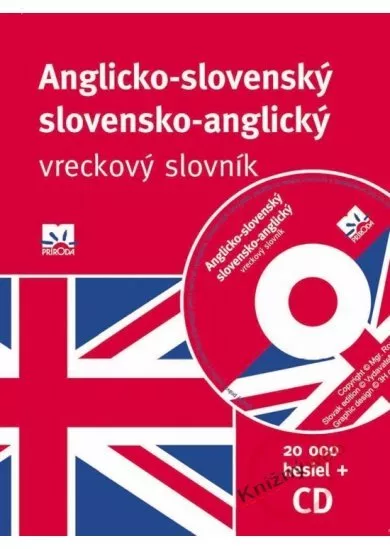 Anglicko-slovenský a slovensko-anglický vreckový slovník + CD