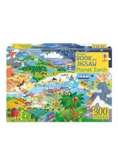 Usborne Book and Jigsaw Planet Earth