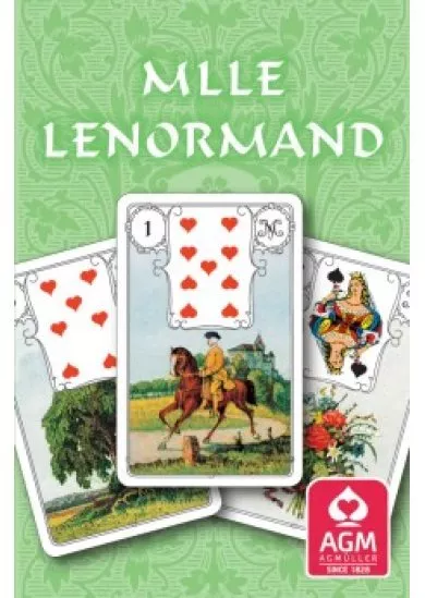 Mlle Lenormand - 36 karet a návod, 5 jazyčná