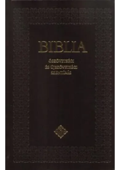 Biblia - Ószövetségi és Újszövetségi Szentírás - Sztenderd Biblia keménytáblás - fekete