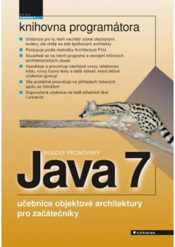 Pecinovský Rudolf - Java 7 - učebnice objektové architektury
