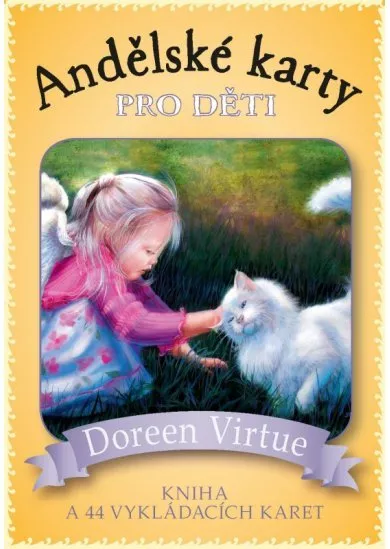Andělské karty pro děti - Kniha a 44 kar