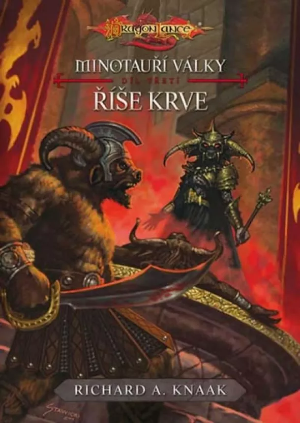 Richard A. Knaak - Minotauří války 3 - Říše krve