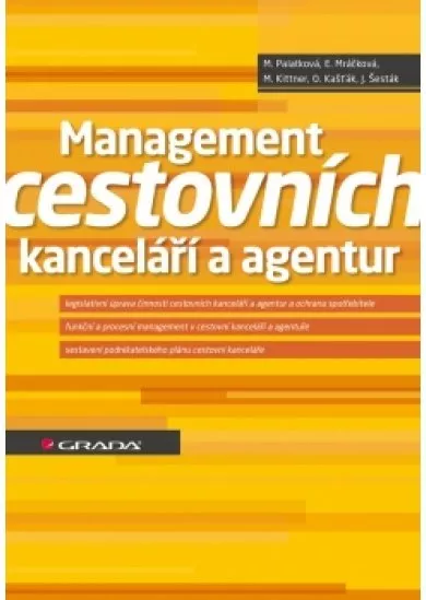 Management cestovních kanceláří a agentur