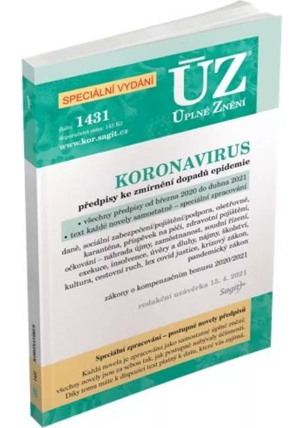ÚZ 1431 Koronavirus - speciální vydání