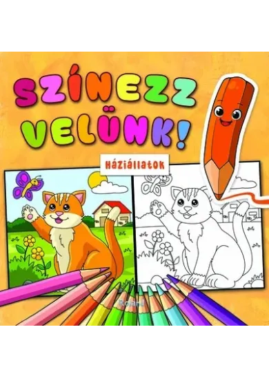 Színezz velünk! - Háziállatok