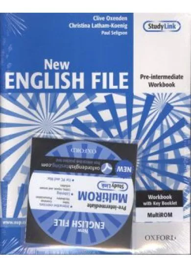 New English File Pre-Intermediate Workbook + CD ROM pack