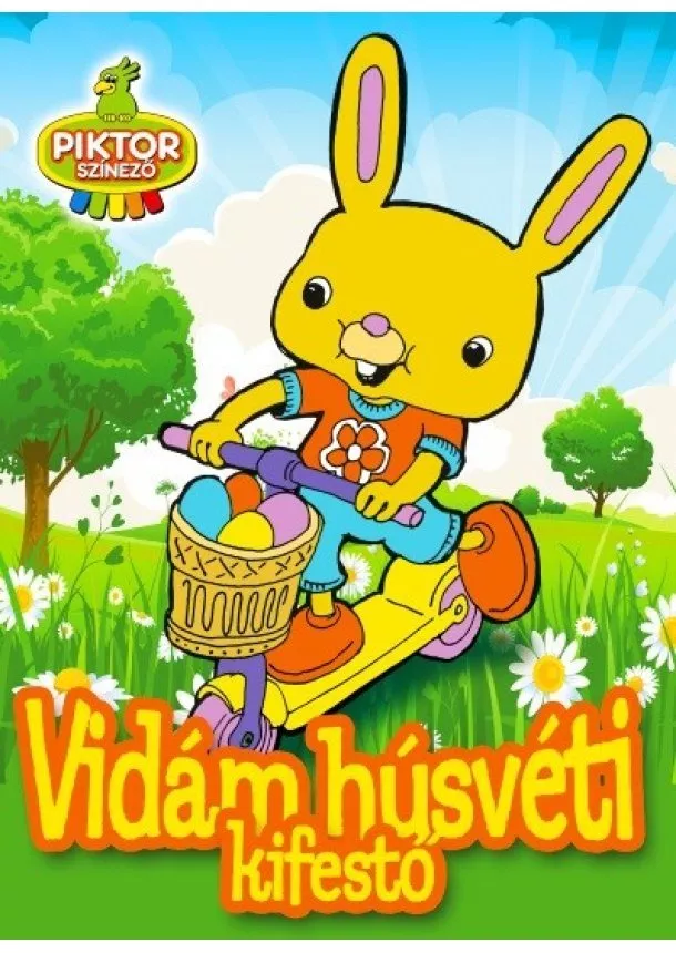 Színező - Vidám húsvéti kifestő - Piktor színező §H