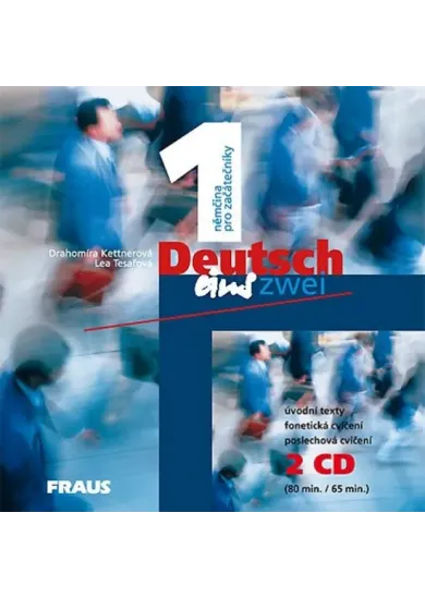 Deutsch eins zwei 1. 2CD - nemčina pro začátečníky
