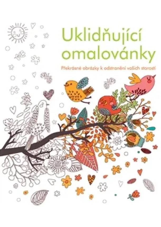 autor neuvedený - Uklidňující omalovánky - Překrásné obrázky k odstranění vašich starostí