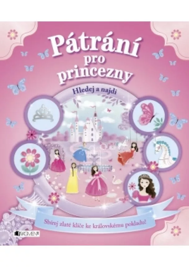 autora nemá - Pátrání pro princezny - Sbírej zlaté klíče ke královskému pokladu
