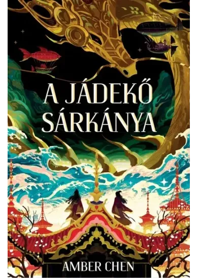 A jádekő sárkánya (éldekorált)